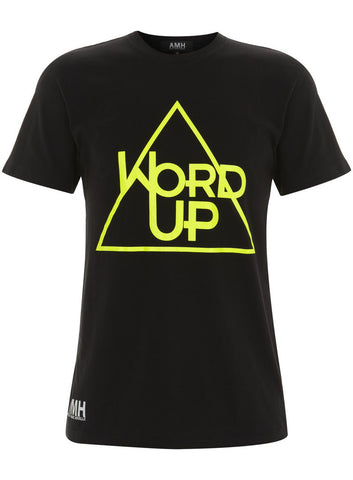 000-WORD UP T-SHIRT-BLACK