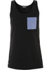 000-POCKET CHANGE VEST-BLACK
